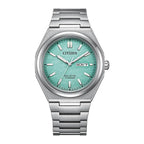 Citizen Eco-Drive AW0130-85M Green Dial Titanium  Men's Watch