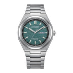 Citizen Zenshin AW0130-85X Green Dial Super Titanium Men's Watch