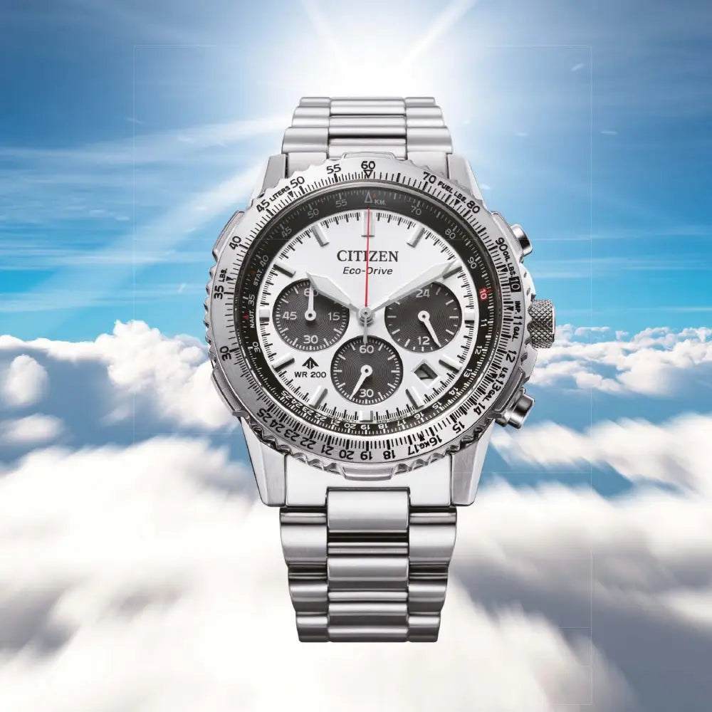 Citizen Promaster Navihawk CA4660-61A Silver Dial Stainless Steel Men's Watch