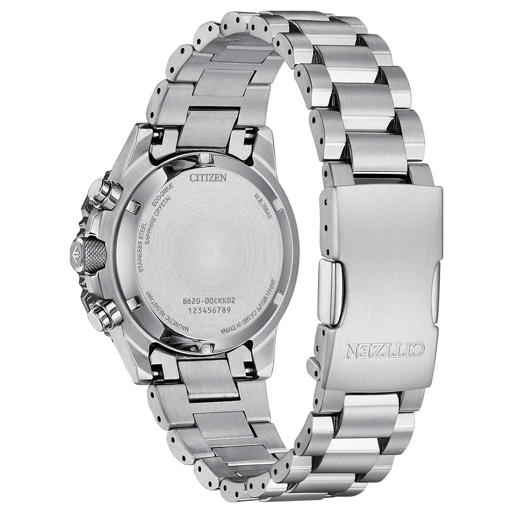 Citizen Promaster Navihawk CA4664-60W Khaki Green Dial 40mm Stainless Steel Men's Watch