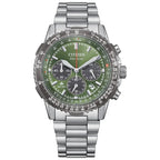 Citizen Promaster Navihawk CA4664-60W Khaki Green Dial 40mm Stainless Steel Men's Watch