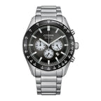 Citizen Eco-Drive Chronograph CA4674-58E Black Dial 43mm Stainless Steel Men's Watch