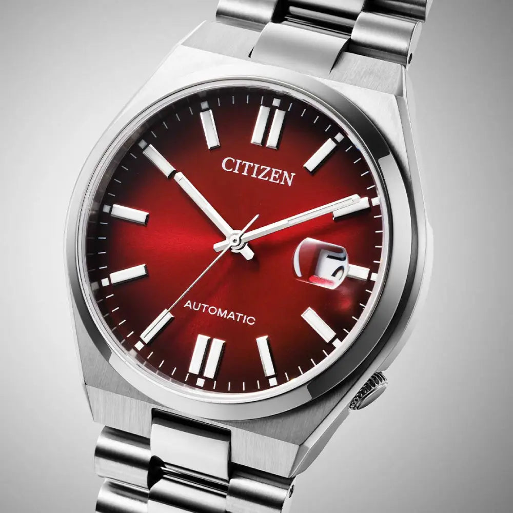 Citizen Tsuyosa NJ0150-56W Burgundy Dial 40mm Stainless Steel Men's  Watch