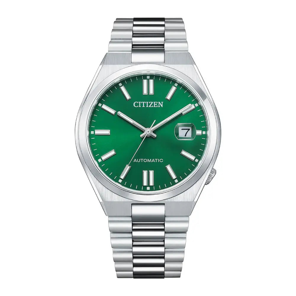 Citizen Tsuyosa NJ0150-81X Green Dial Stainless Steel Men's  Watch