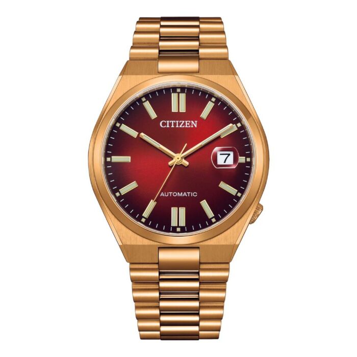 Citizen Tsuyosa NJ0153-82X Burgundy Dial 40mm Stainless Steel Men's Watch