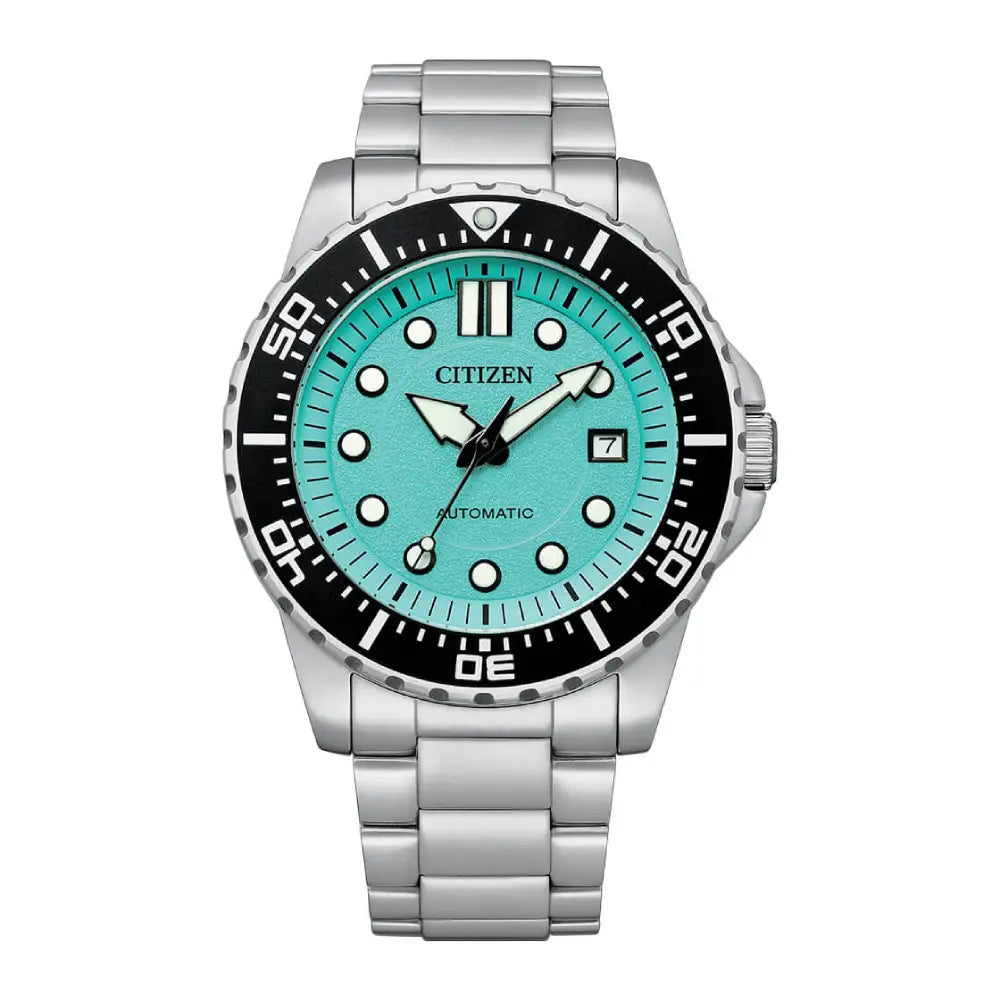 Citizen Automatic NJ0170-83X Aqua Blue Dial 43mm Stainless Steel Men's Watch