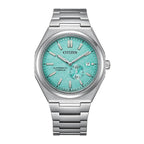 Citizen Zenshin Super Titanium Automatic NJ0180-80M Light Green Dial 40.5mm Titanium Men's Watch