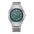 Citizen Zenshin Super Titanium Automatic NJ0180-80X Teal Blue Dial 40.5mm Titanium Men's Watch