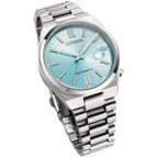 Citizen Tsuyosa NJ0200-50L Light Blue Dial 37mm Stainless Steel Men's Watch