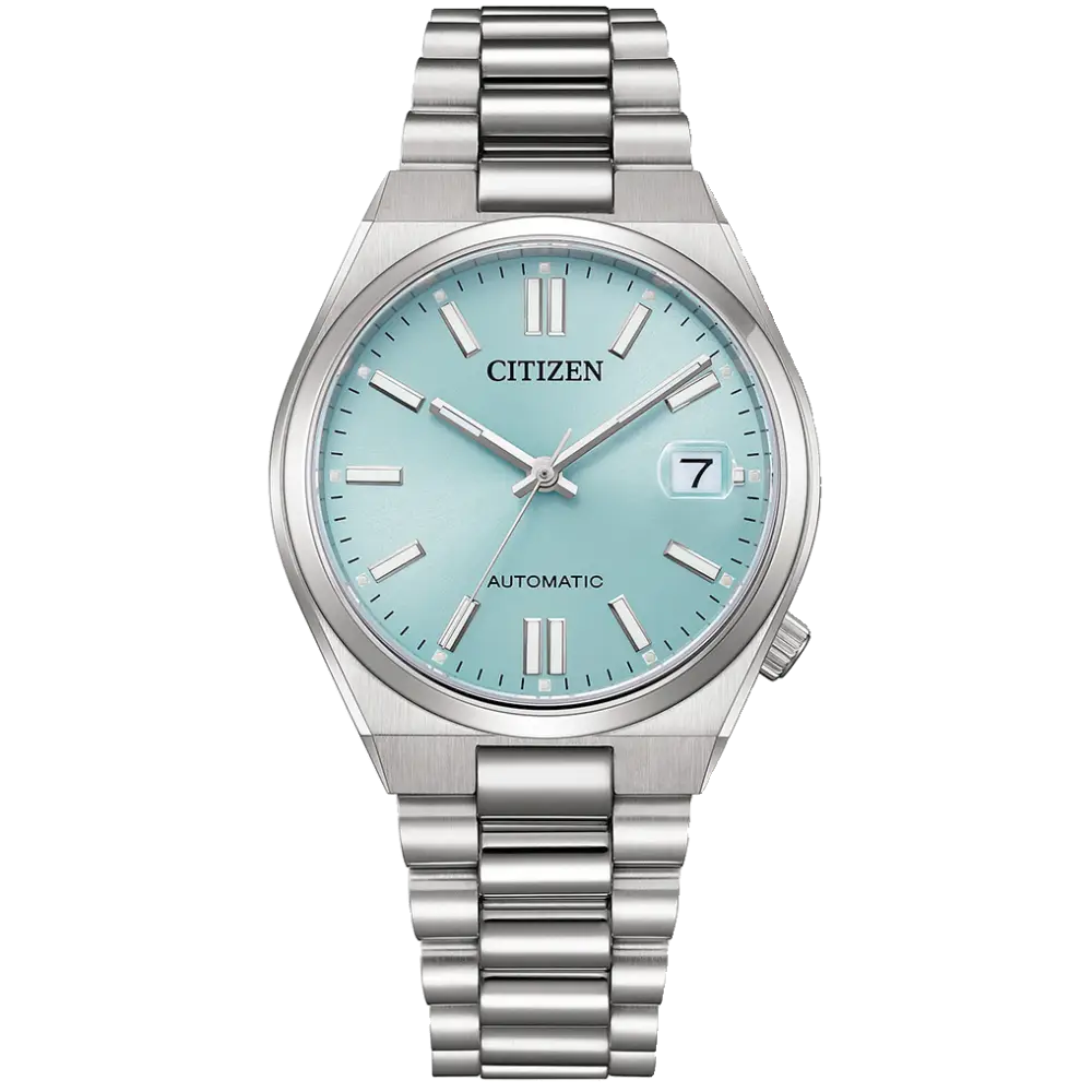 Citizen Tsuyosa NJ0200-50L Light Blue Dial 37mm Stainless Steel Men's Watch