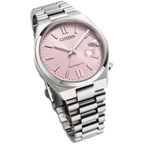Citizen Tsuyosa NJ0200-50Z Pink Dial 37mm Stainless Steel Women's Watch