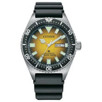 Citizen Promaster Marine NY0120-01X Yellow Dial 41mm Rubber Strap Men's Watch
