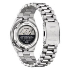 Citizen Tsuyosa x seconde/seconde/ Limited Edition (3600 Pcs) NJ0157-81L Blue Dial 40mm Stainless Steel Men's Watch