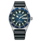 Citizen Promaster Marine NY0129-07L ISO 6425 Certified Diver Blue Dial 41mm Polyurethane Strap Men's Watch