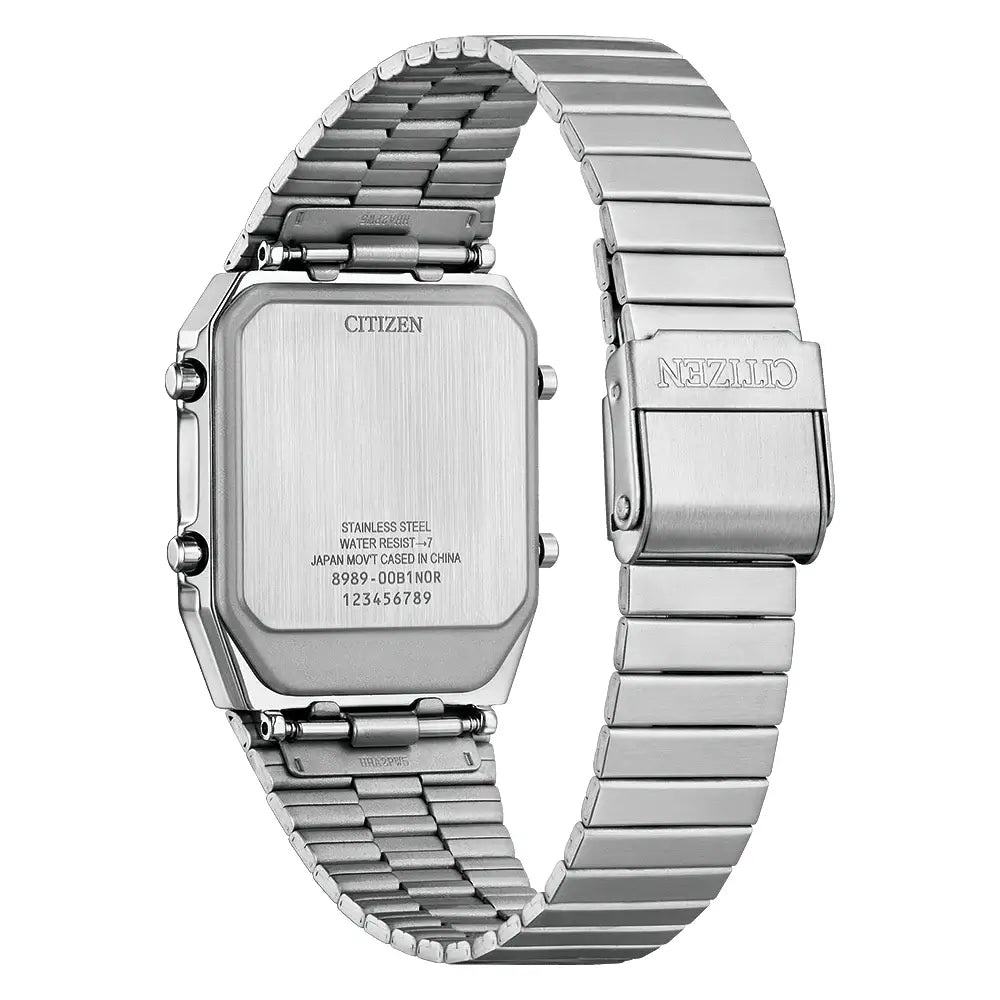 Citizen Record Label Playground Edition JG2170-59Y Yellow Dial 32.5mm Stainless Steel Men's Watch