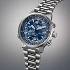 Citizen Eco-Drive AT8300-58L Promaster Sky Radio-Controlled Pilot Blue Dial 41mm Stainless Steel Men's Watch