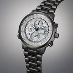 Citizen Eco-Drive AT8304-57A Promaster Navihawk A-T Silver Dial 41mm Stainless Steel Men's Watch