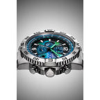 Citizen Promaster Navihawk A-T Limited Edition 48mm AT8220-55W Blue-Green Dial Stainless Steel Men's Watch