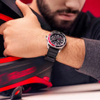 Citizen Eco-Drive Sport "Coke Bezel" AW1769-10E Black Dial 43mm Rubber Strap Men's Watch
