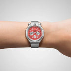 Citizen Record Label Playground Edition AN3700-89Z Red Dial 38mm Stainless Steel Men's Watch
