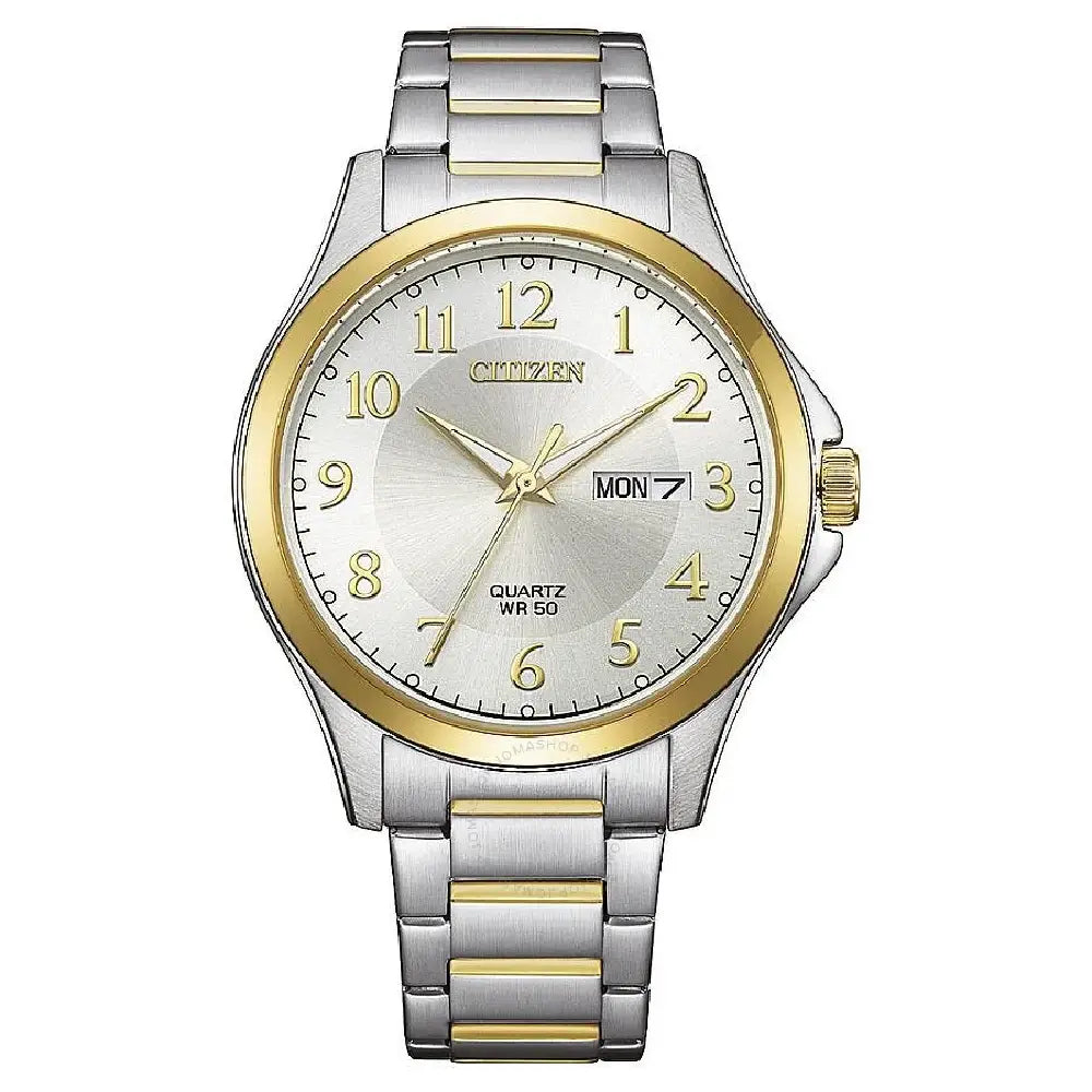 Citizen BF2026-89A Two-Tone White Dial 41mm Stainless Steel Men's Watch