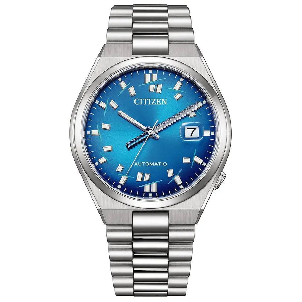 Citizen Tsuyosa x seconde/seconde/ Limited Edition (3600 Pcs) NJ0157-81L Blue Dial 40mm Stainless Steel Men's Watch